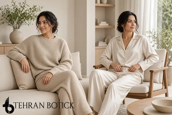 خانم‌های شیک‌پوش تو خونه چی می‌پوشن؟